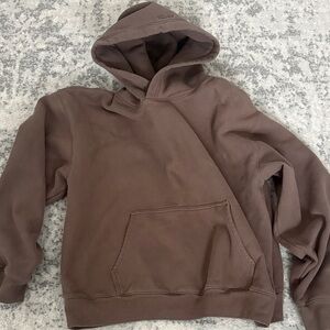 Aritzia Chocolate Brown Hoodie